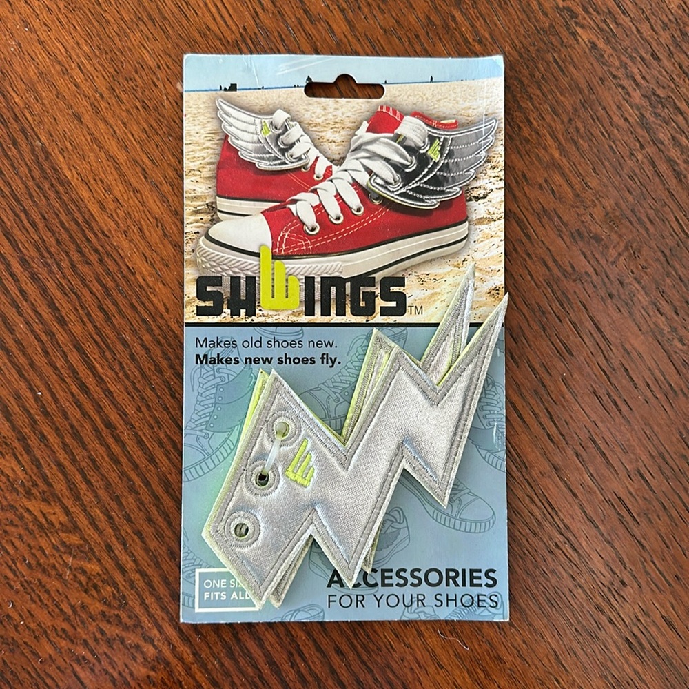 Shwings Shoe Wings Thunderbolt BRAND NEW